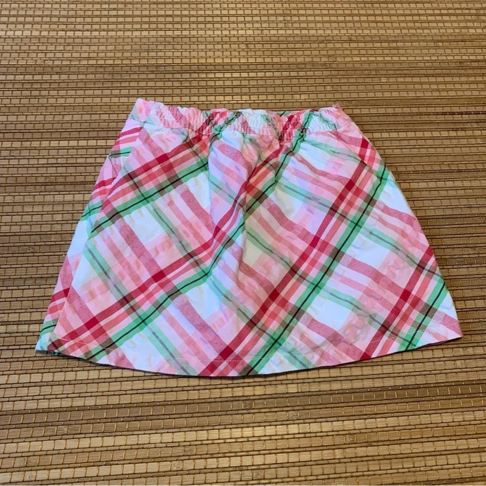 Gymboree plaid skort size 5